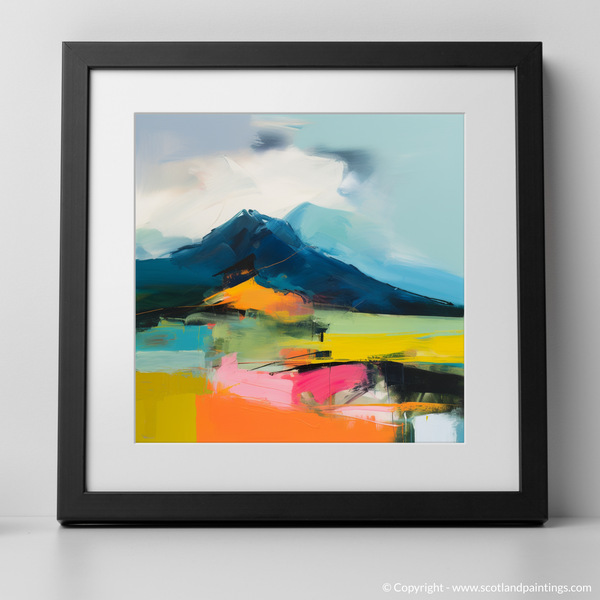 Framed version of Meall Garbh