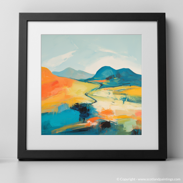 Framed version of Meall Greigh