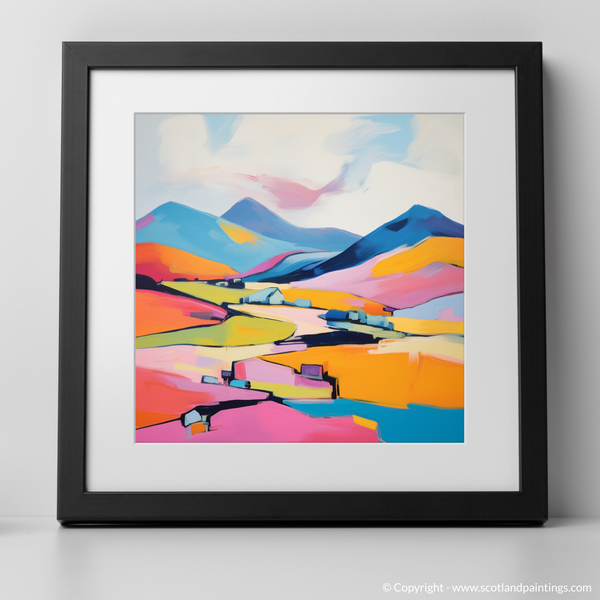 Framed version of The Cairnwell