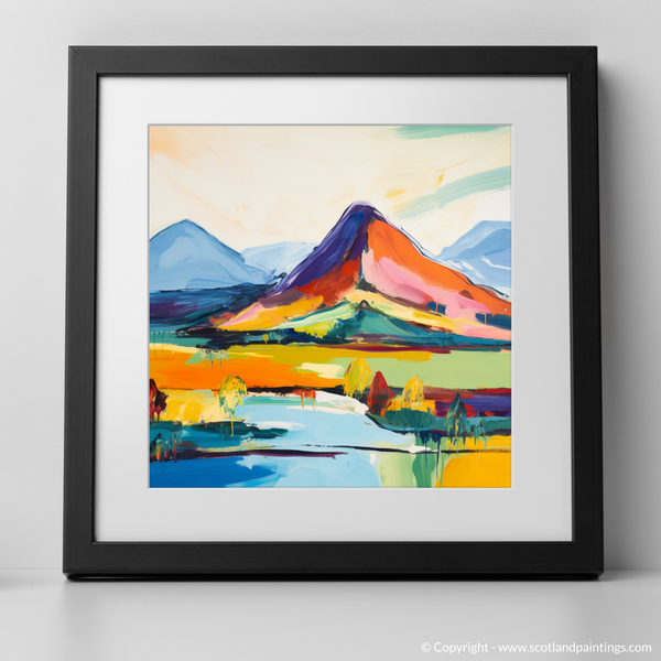 Framed version of Ben Vorlich