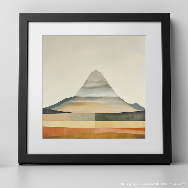 Framed version of Mount Keen