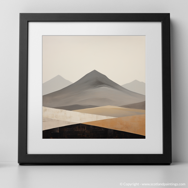 Framed version of Meall Garbh