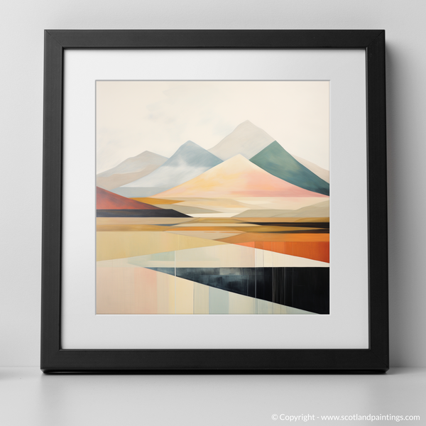 Framed version of Ben Lawers