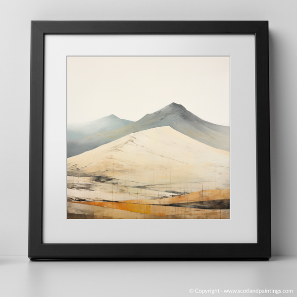 Framed version of Ben Lawers