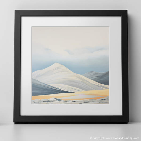 Framed version of Ben Lawers