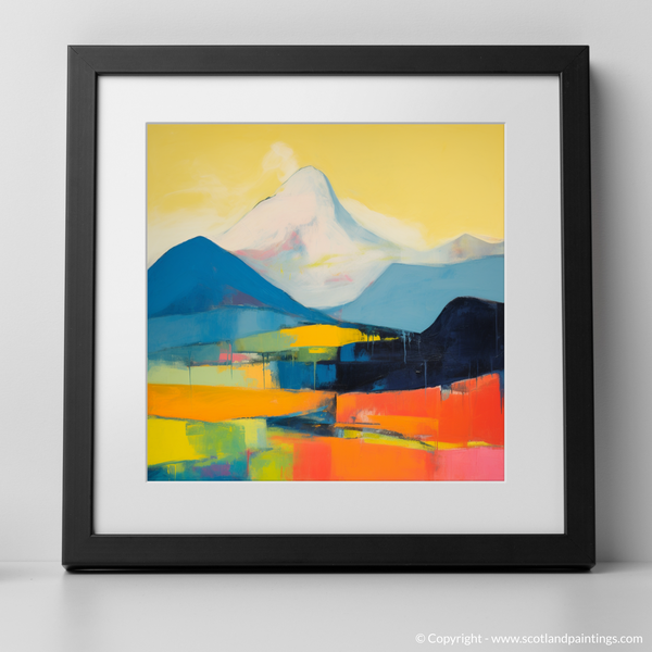 Framed version of Meall Garbh