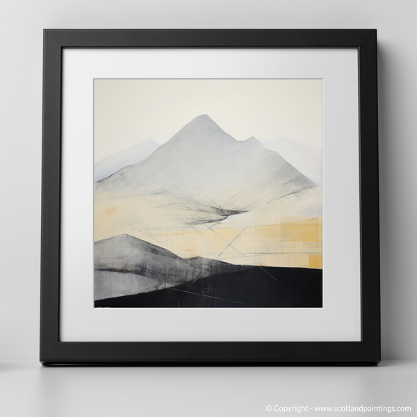 Framed version of Meall nan Tarmachan