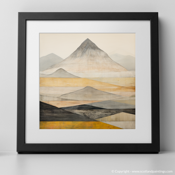 Framed version of Meall nan Tarmachan