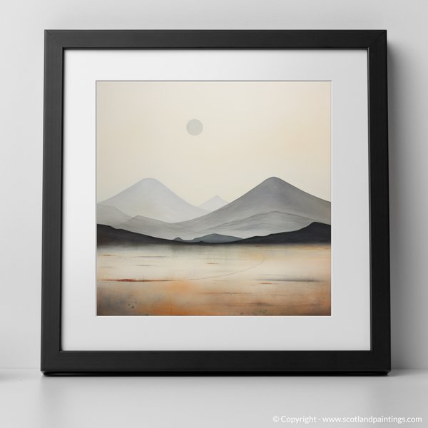 Framed version of Meall Greigh