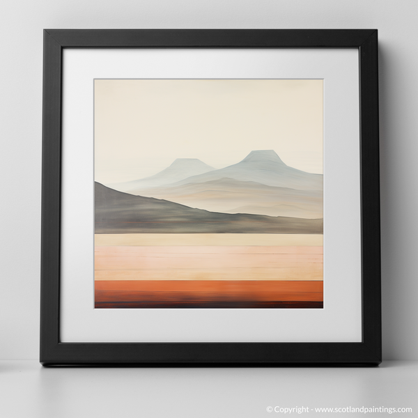 Framed version of Meall Greigh