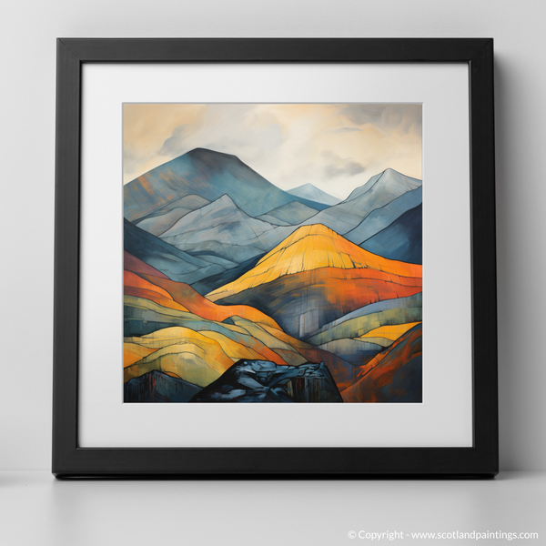 Framed version of Meall Garbh