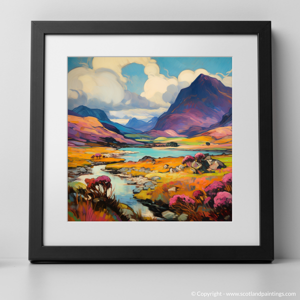 Framed version of Lochnagar