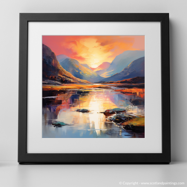 Framed version of Glencoe