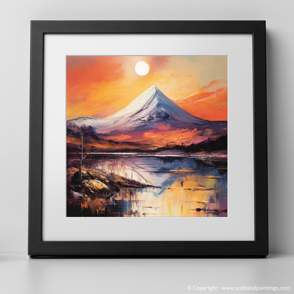 Framed version of Schiehallion