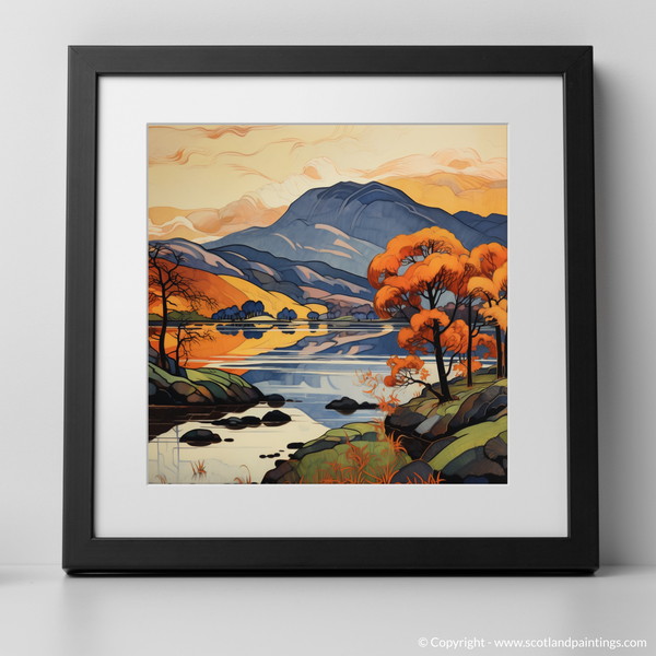 Framed version of Ben Vorlich