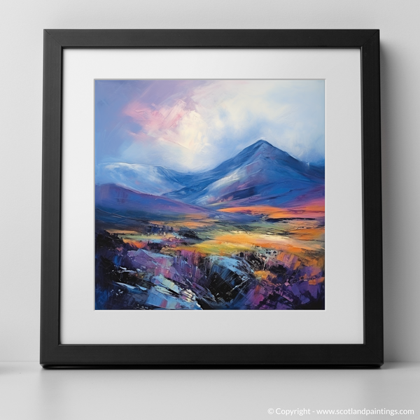 Framed version of Meall Corranaich