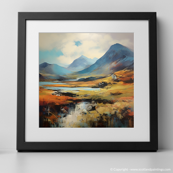 Framed version of Meall Corranaich