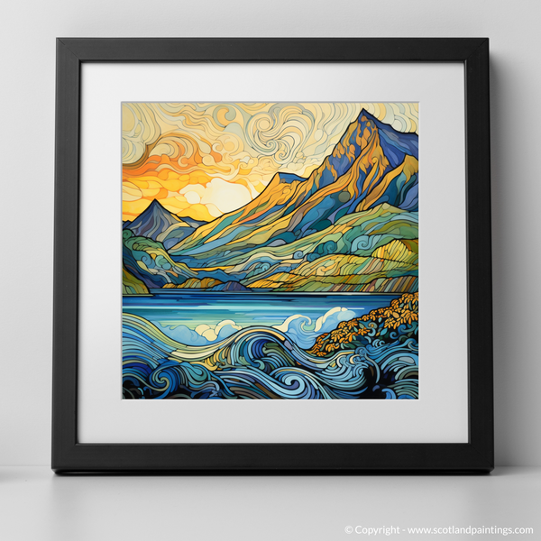 Framed version of Beinn Narnain