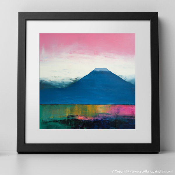 Framed version of Meall nan Tarmachan