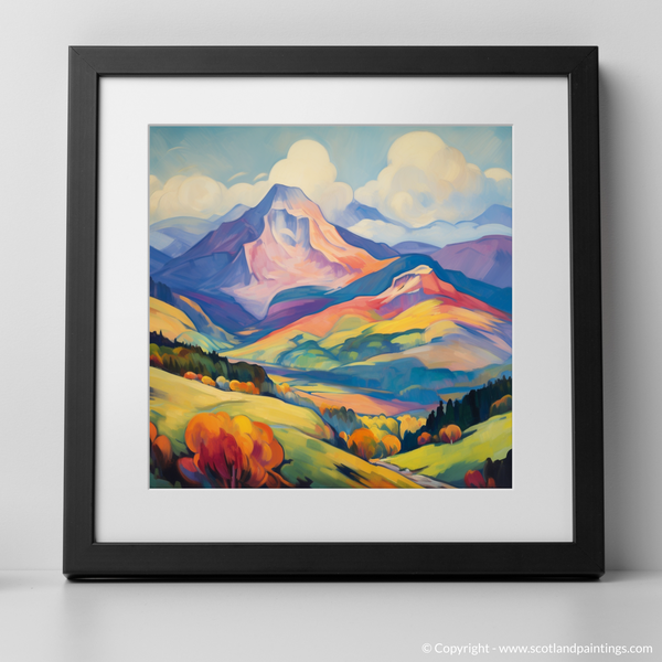 Framed version of Ben Lomond