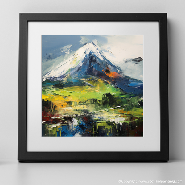 Framed version of Schiehallion