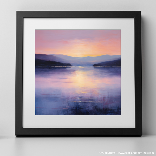 Framed version of Loch Lomond