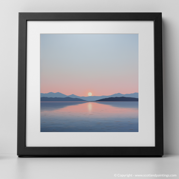 Framed version of Loch Lomond