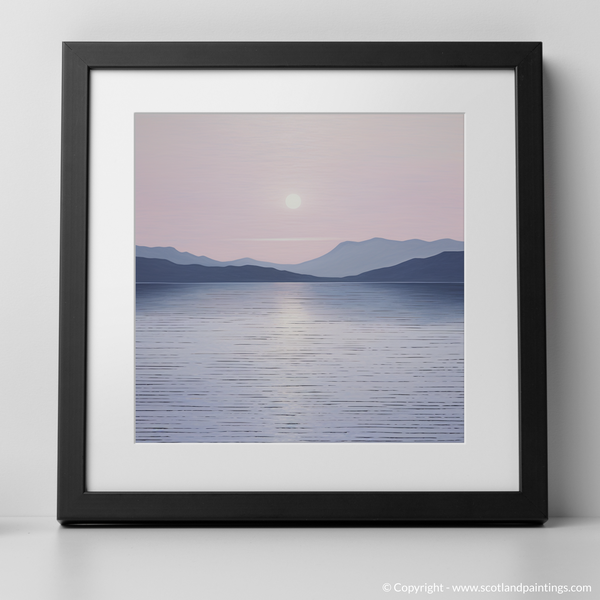 Framed version of Loch Lomond