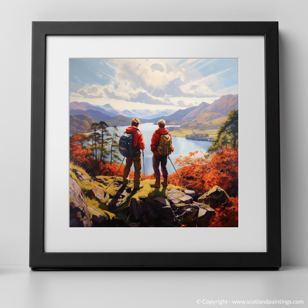 Framed version of Loch Lomond