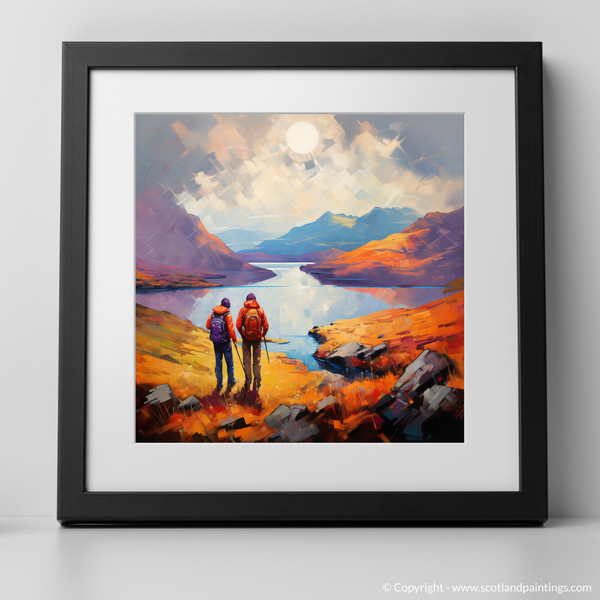 Framed version of Loch Lomond