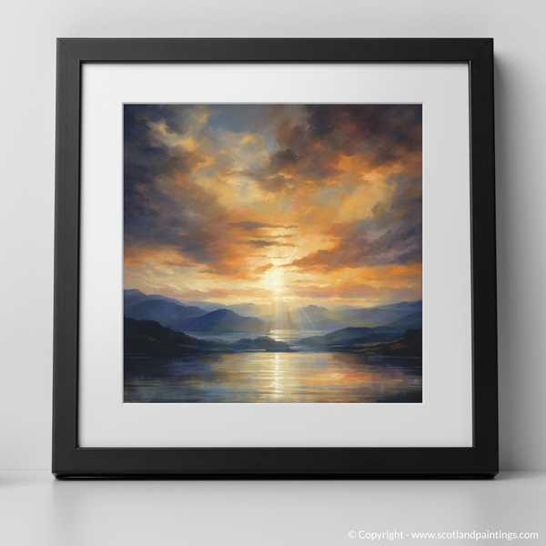 Framed version of Loch Lomond