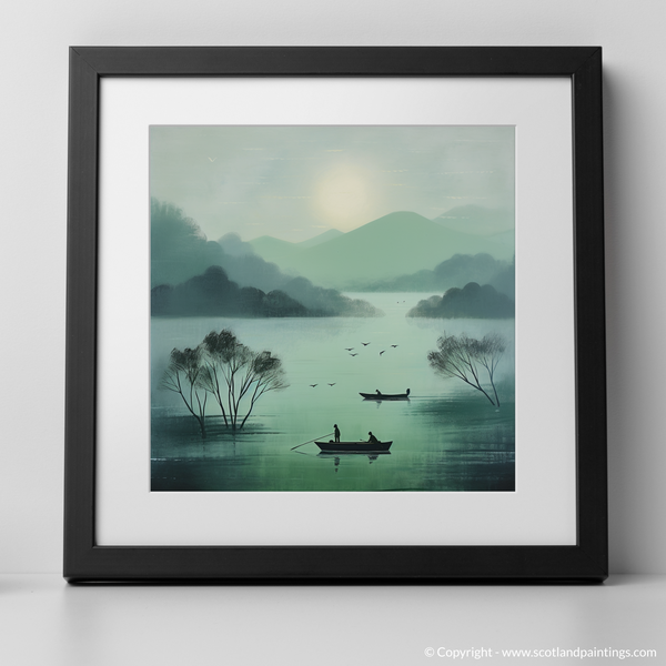 Framed version of Loch Lomond