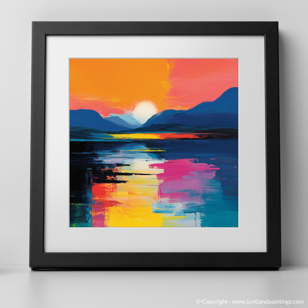 Framed version of Loch Lomond