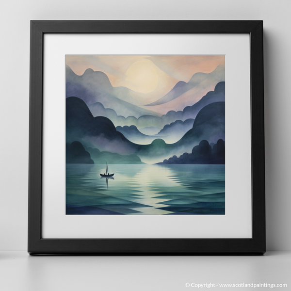 Framed version of Loch Lomond