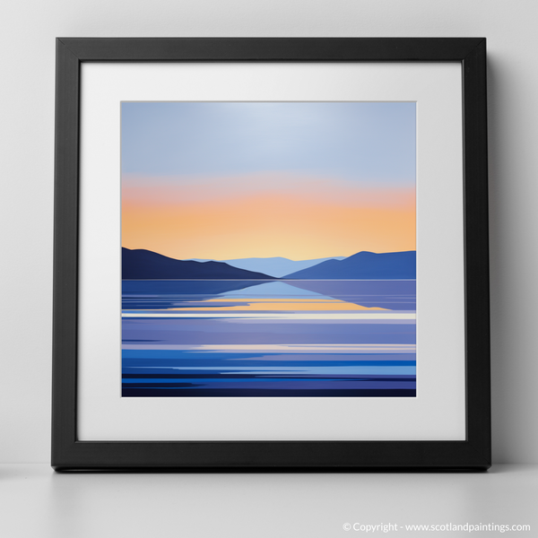 Framed version of Loch Lomond