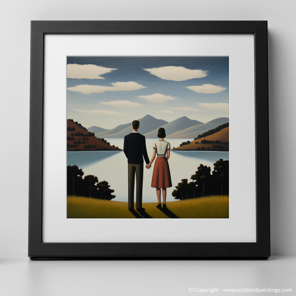 Framed version of Loch Lomond