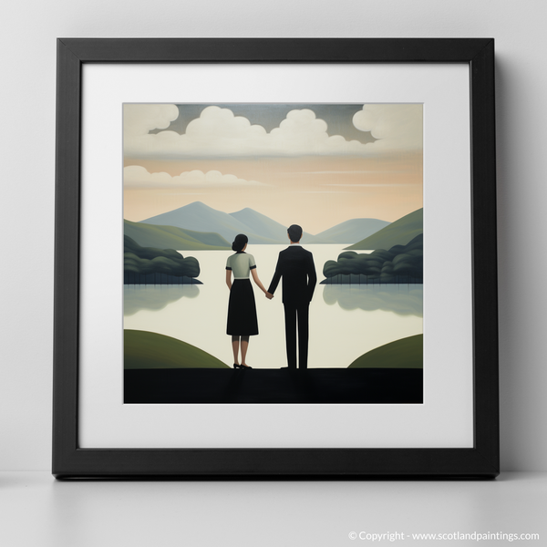 Framed version of Loch Lomond