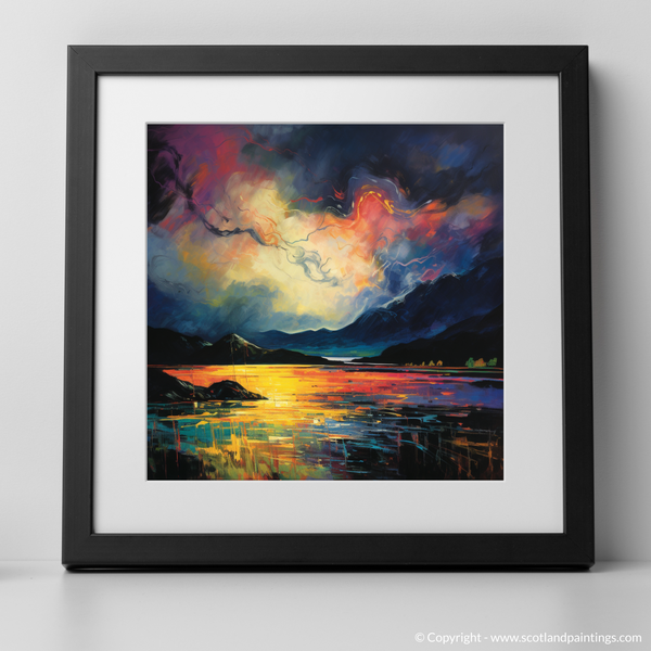 Framed version of Loch Lomond