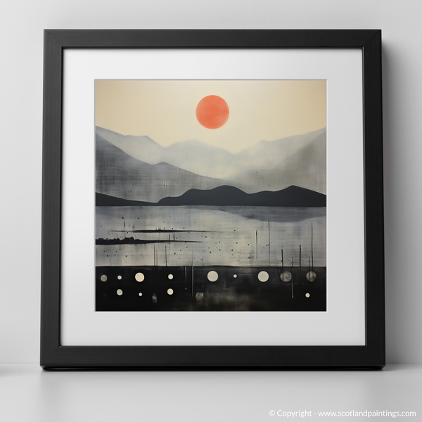 Framed version of Loch Lomond