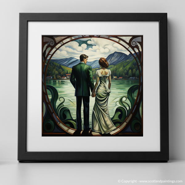 Framed version of Loch Lomond