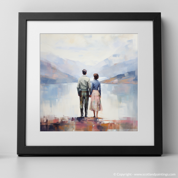 Framed version of Loch Lomond