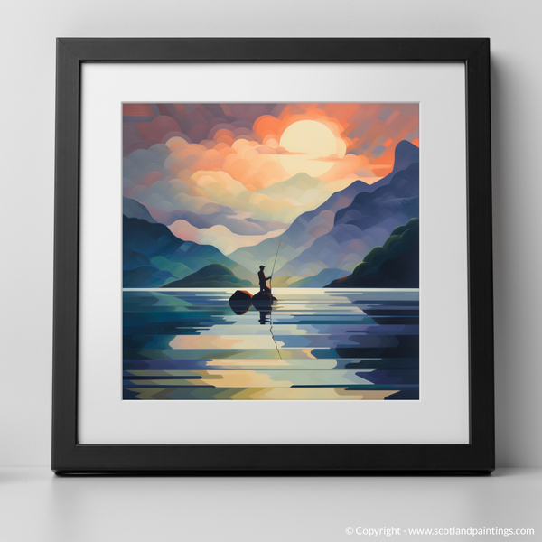 Framed version of Loch Lomond