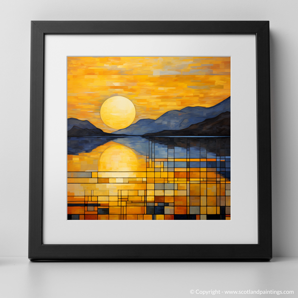 Framed version of Loch Lomond