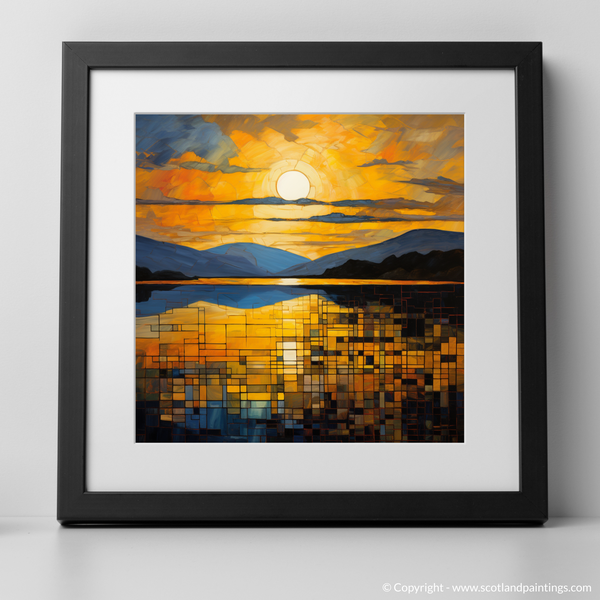 Framed version of Loch Lomond