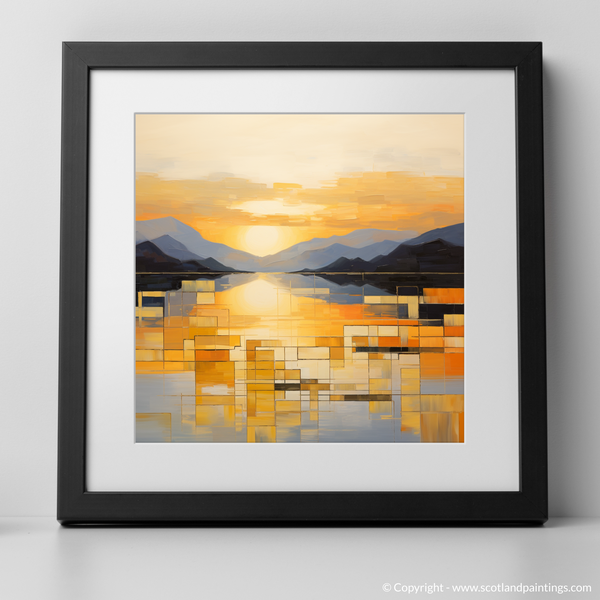 Framed version of Loch Lomond