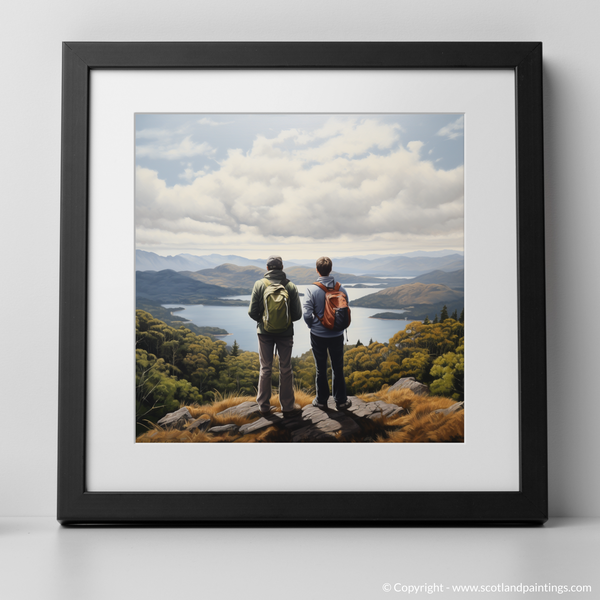 Framed version of Loch Lomond