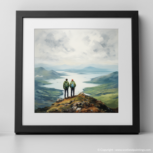 Framed version of Loch Lomond