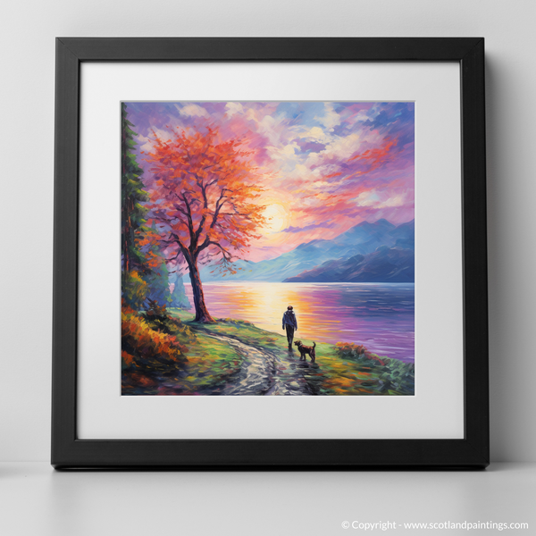 Framed version of Loch Lomond