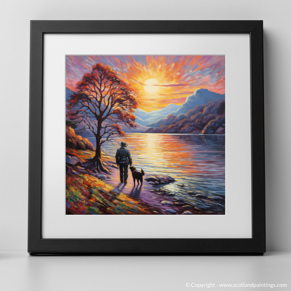 Framed version of Loch Lomond