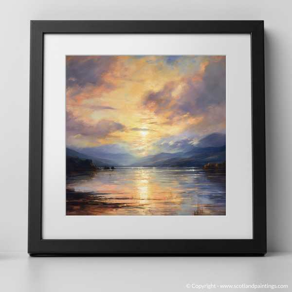 Framed version of Loch Lomond